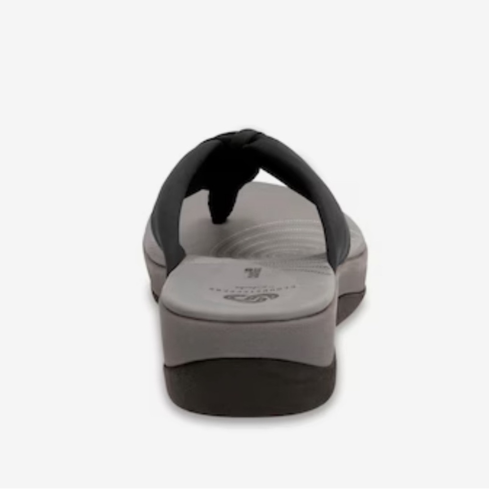 Clarks Women Cloudsteppers Arla Glison Ortholite Sandals Thong Shoes Size 12 New - Picture 3 of 11
